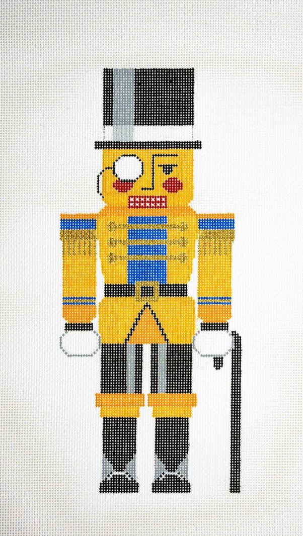 Mr. Peanut Nutcracker Blueberry Point Canvas