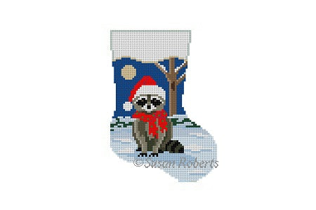 Night Raccoon Mini Sock