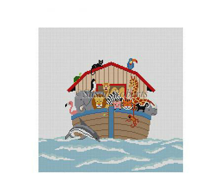 Noah's Ark Pillow