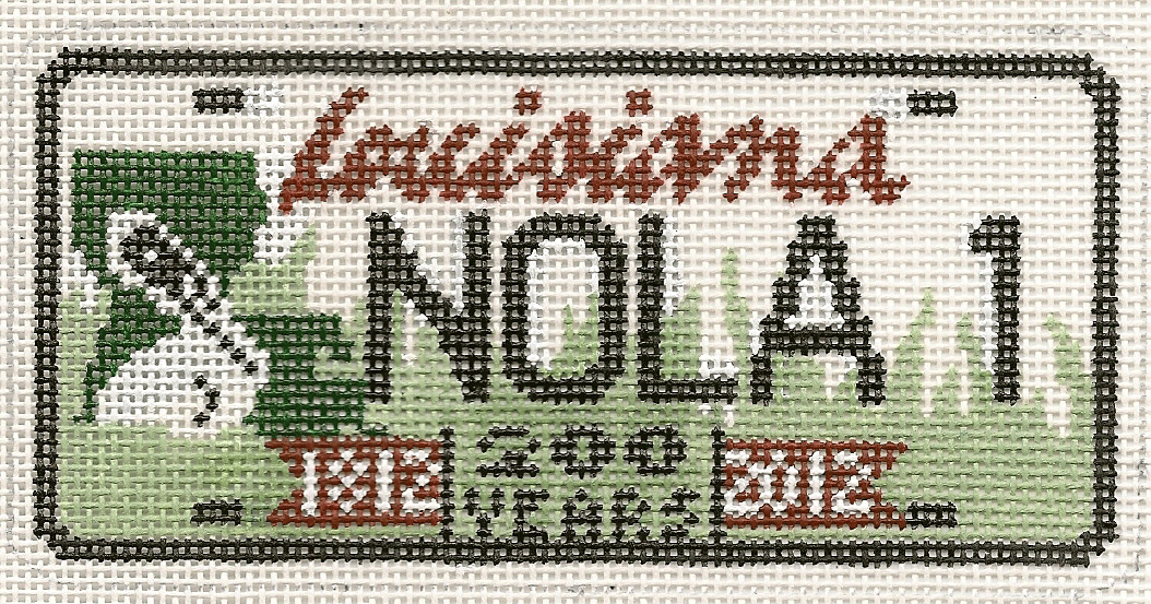 Louisiana Bicentenial NOLA 1 License Plate