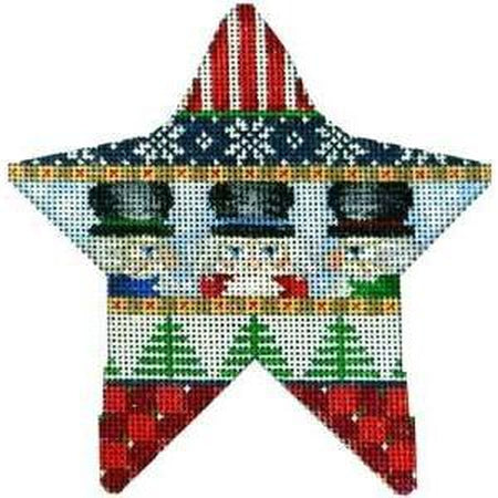 Nutcrackers Snowflakes Stripes Star