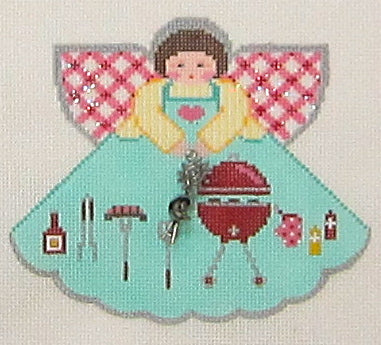 BBQ Baby Angel w/Charms