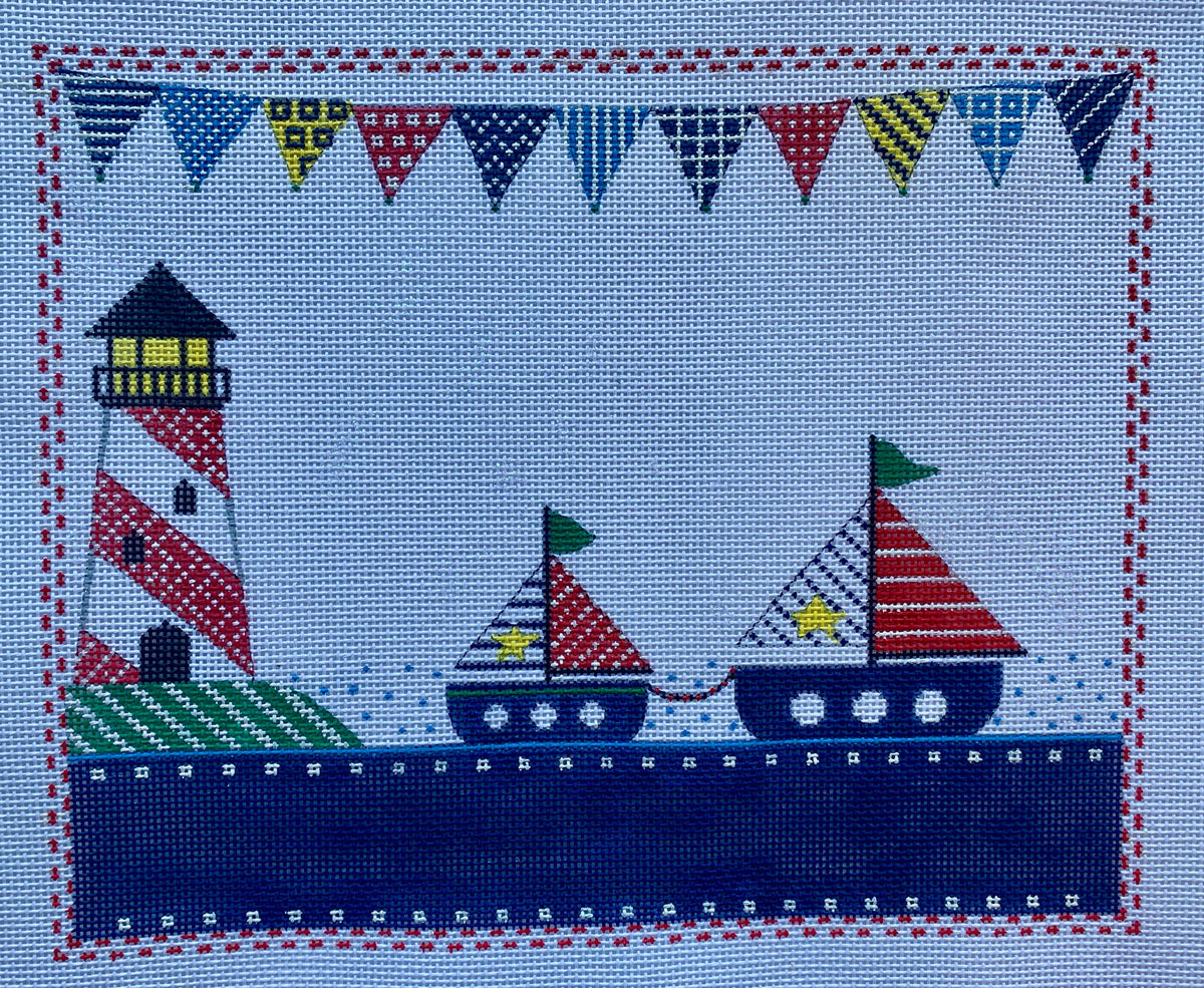 Patterned Sailboats Announcement