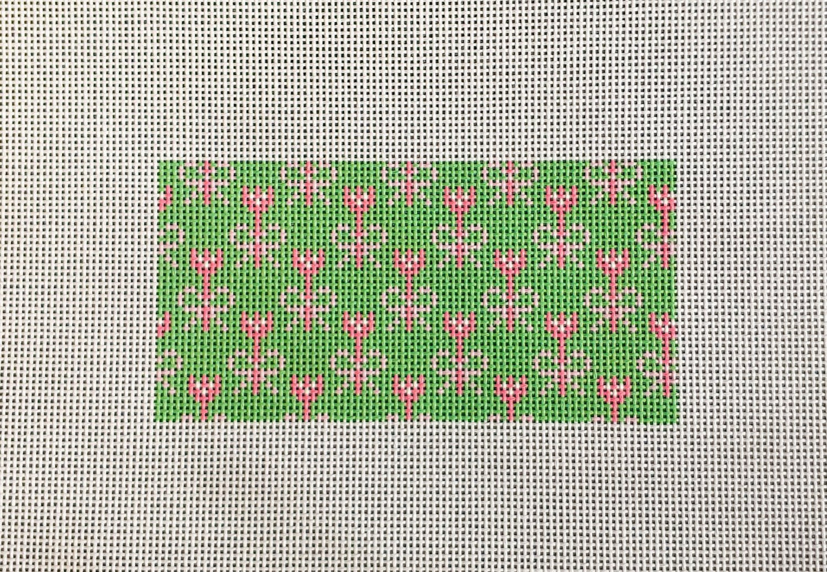 Pink Green Bow Insert