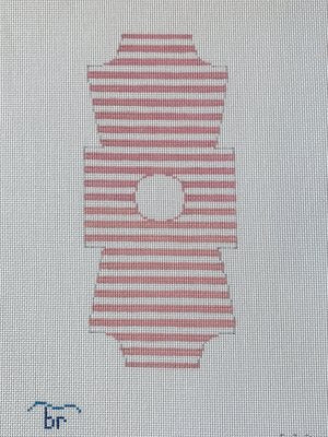 Pink Stripe Onesie