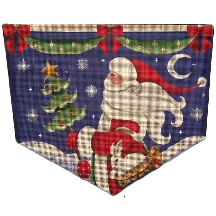 Santa's Bunny Stocking Cuff