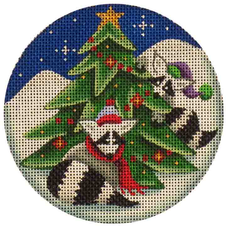 Christmas Bandits Racoon