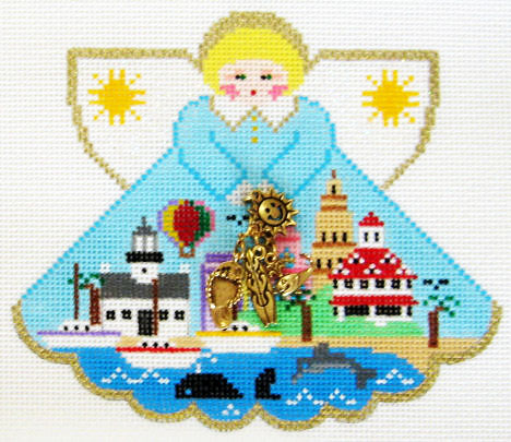 San Diego Angel w/Charms