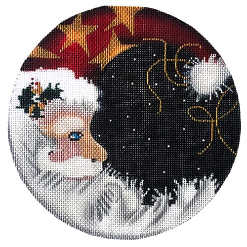 Santa Moon Round