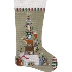 Stacked Animal Stocking