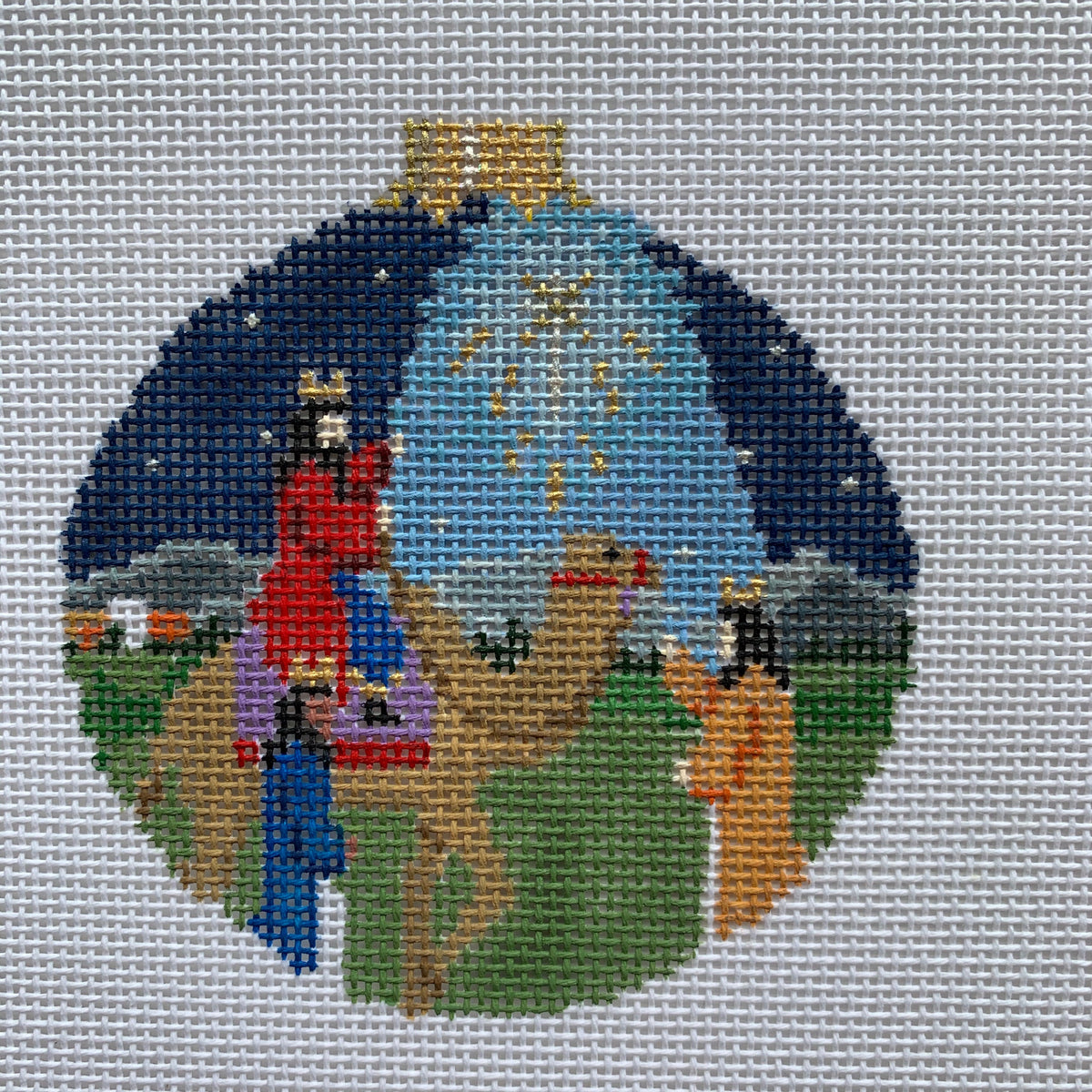 Three Kings Nativity Ornament