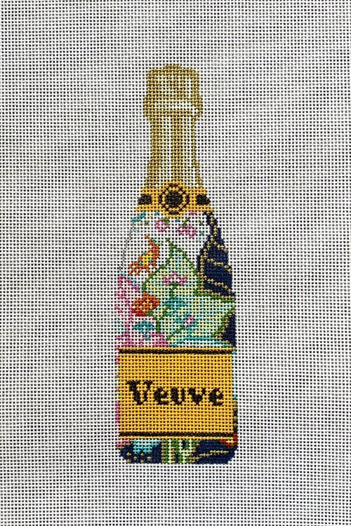 Veuve Bottle Tobacco Leaf