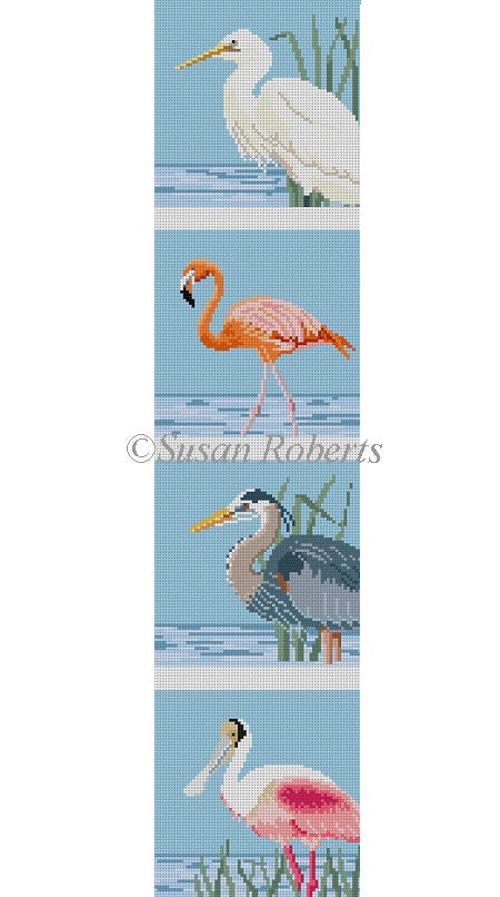 Wading Birds Coaster Set