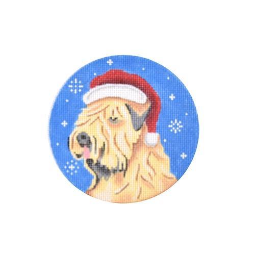 Wheaton Terrier Santa