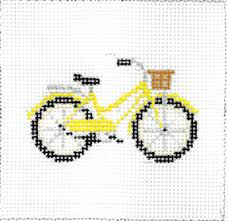 Yellow Bicycle Insert